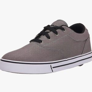 Heelys Men Launch 20 Wheeled Shoe New in Box gray grey skateboarding sneakers